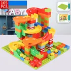 Конструктор Marble Race Run, строительные блоки, воронка, скользящие блоки, сборные блоки сделай сам, игрушки для детей, подарок