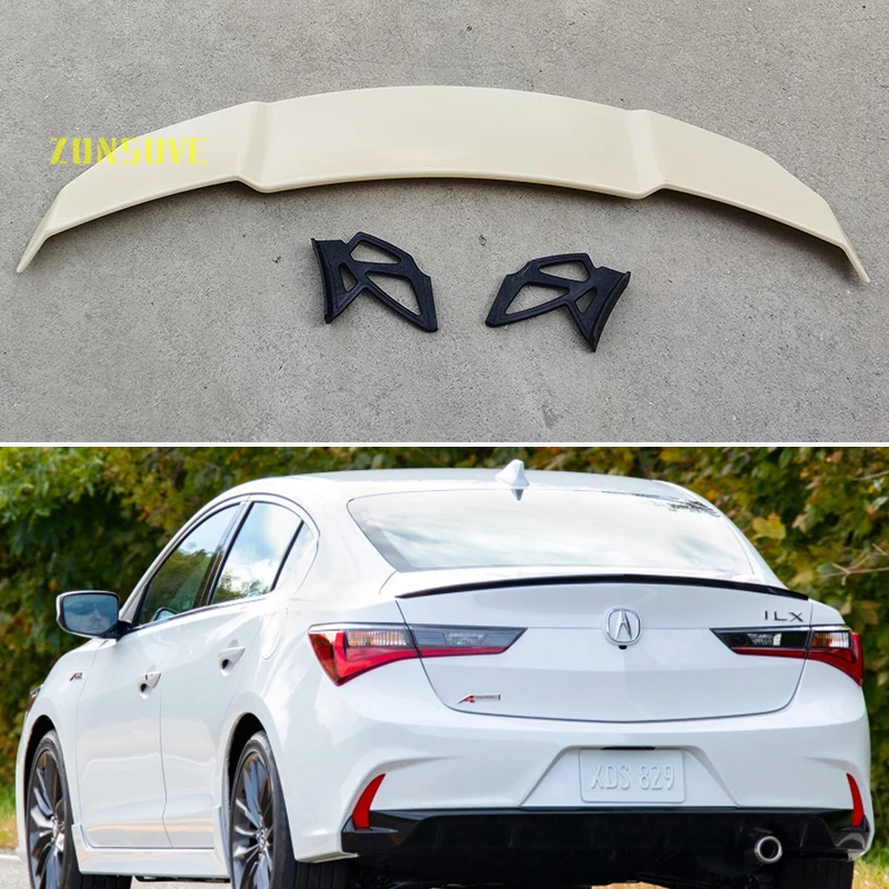 

Use For 2019-2022 Acura ILX Spoiler Auto Sedan Rear Wing Body Kit Accessories ABS Plastic