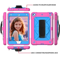 fashion case for samsung tab t500 t505 t510 t515 shockproof kids safe hybrid stand full body cover for t290 t295 t307 p610 p615