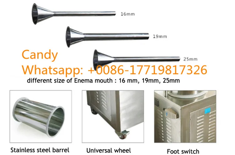Электрическая машина для наполнения колбасных изделий 15L автоматическая