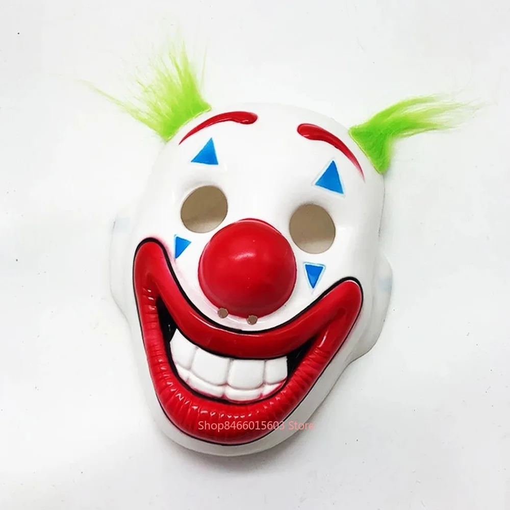 Маска клоуна Джокера маски из фильма джокер аксессуары для косплея на Хэллоуин и