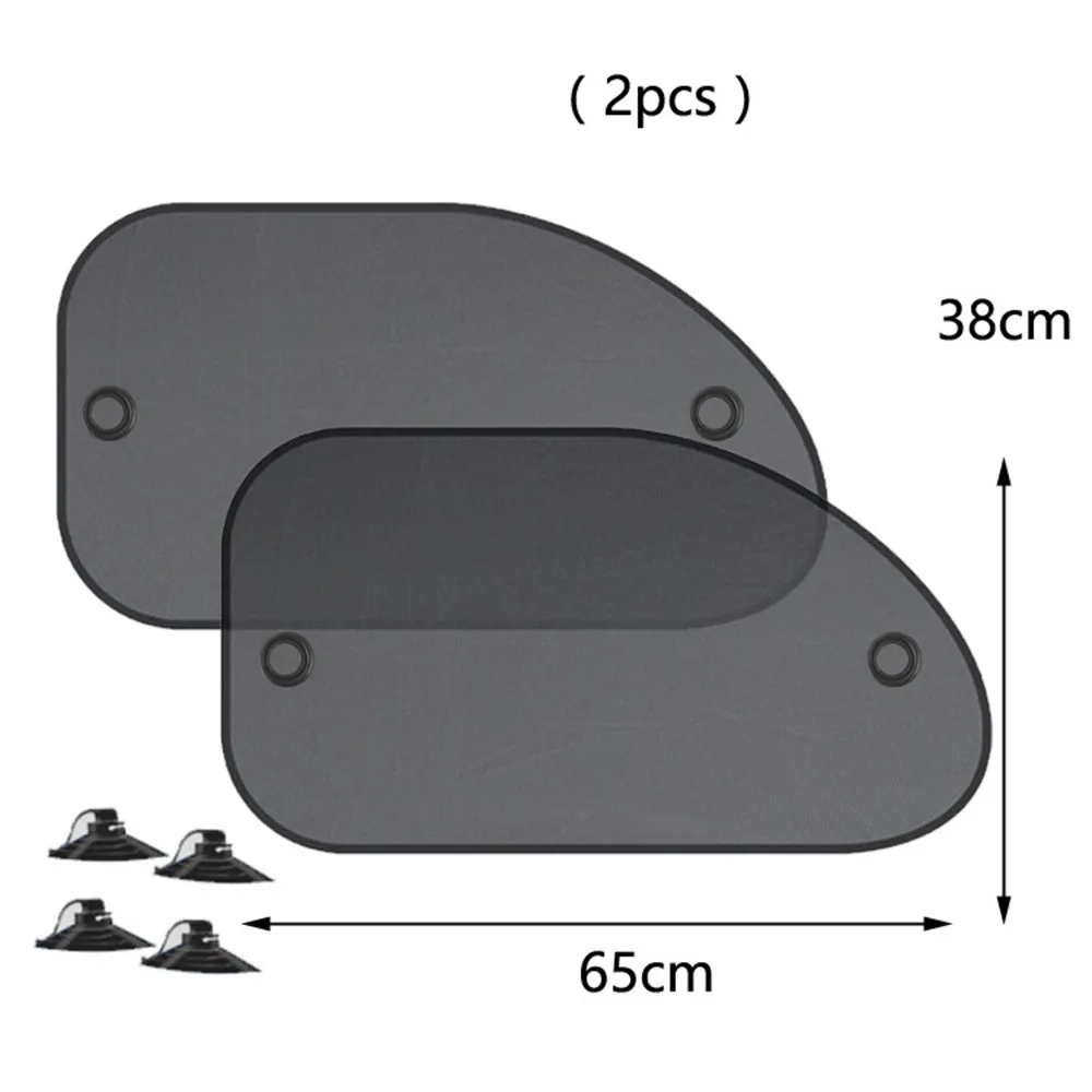 

4PCS Car Window Sunshade Cover Block For Kids Car Side Window Shade Cling Sunshades Sun Shade Cover Visor Shield Screen
