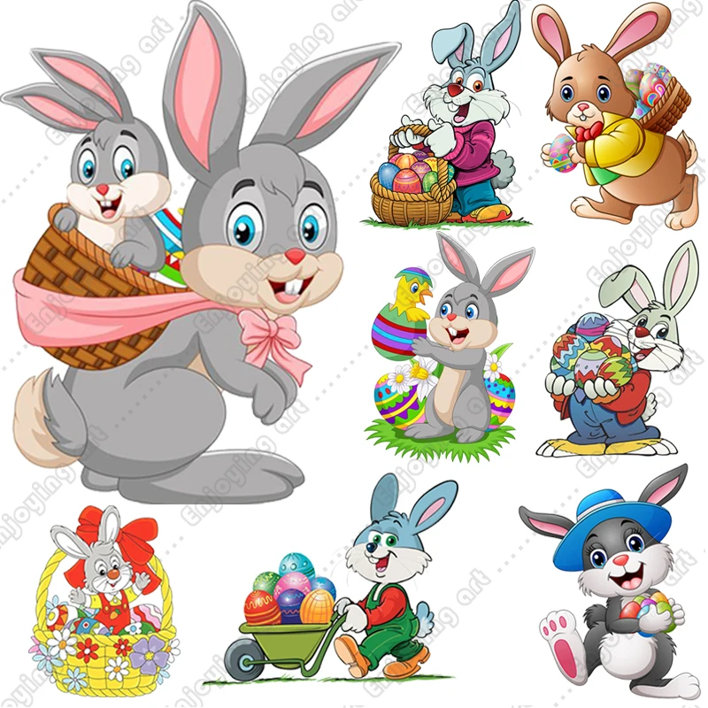 

Easter Bunny with Eggs Rabbits 2021 New Metal Cutting Dies Stencil for Scrapbooking DIY Paper Card Birthday Card Stamps and Dies