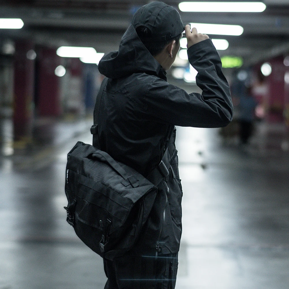 Pupil travel PT 825 функциональный Анорак ветровка front molle techwear ninjawear streetwear aesthetic|Мужские