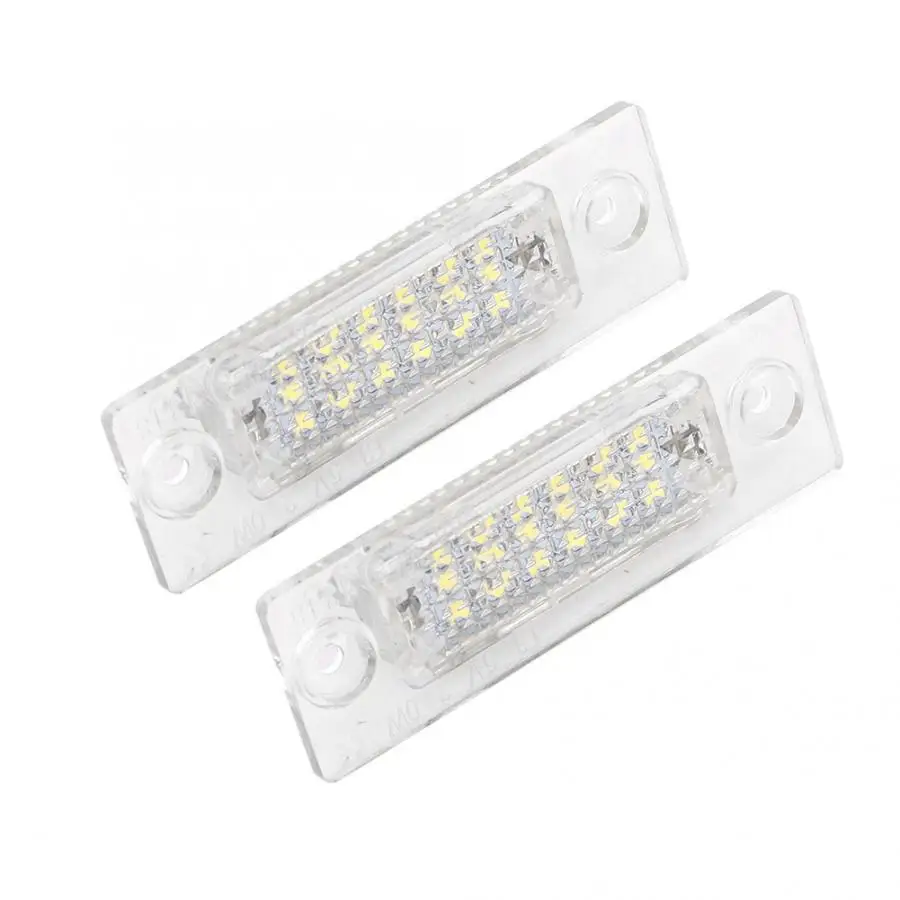 18 SMD светодиодный светильник 12V высокой яркости номерного знака Лампа подходит