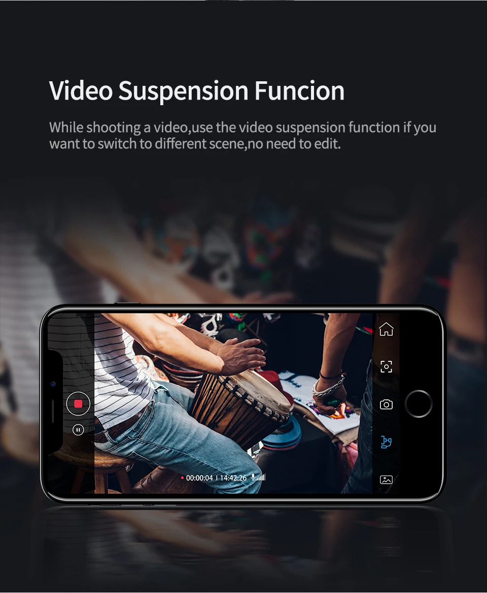 Funsnap Capture2 3 оси ручной карданный стабилизатор для смартфона samsung Iphone X XR 8 7 Gopro камера экшн eken 1 карданный комплект