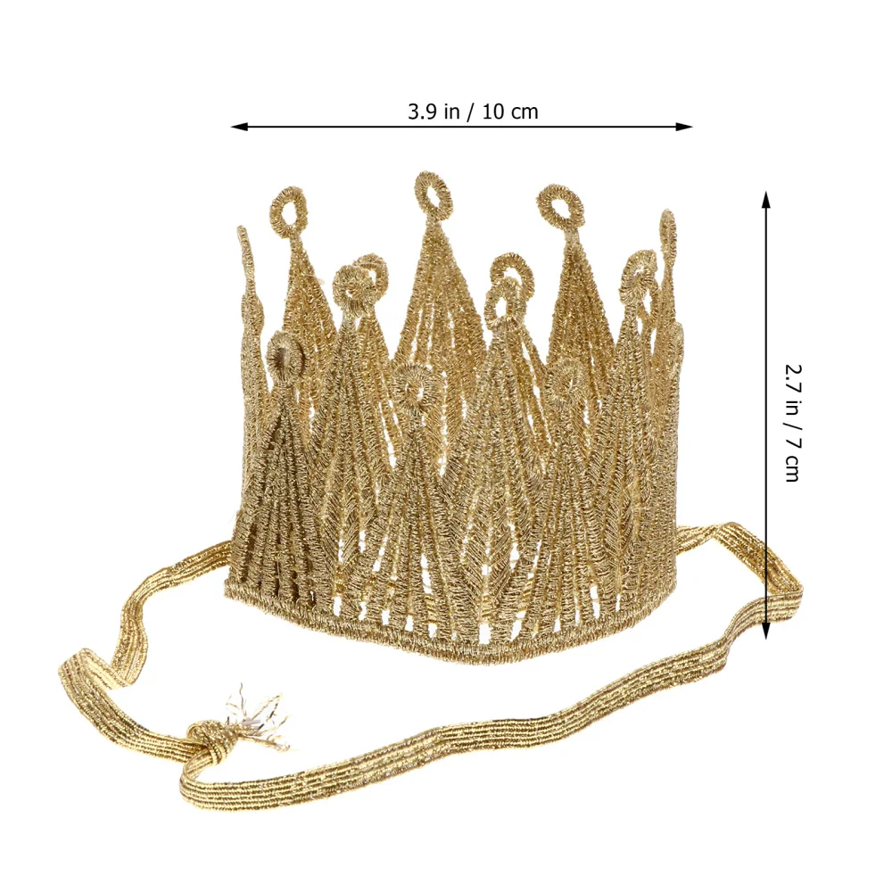 

2Pcs Baby Kids Crown Headband Party Cosplay Costume Hairband Photo Props