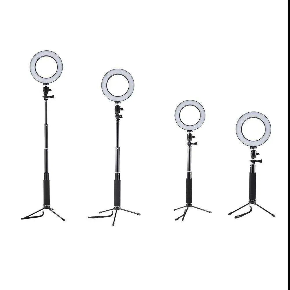 

Dimmable LED Studio Camera Ring Light USB Charging 6 inch Wire Control Photo Phone Video Fill Light