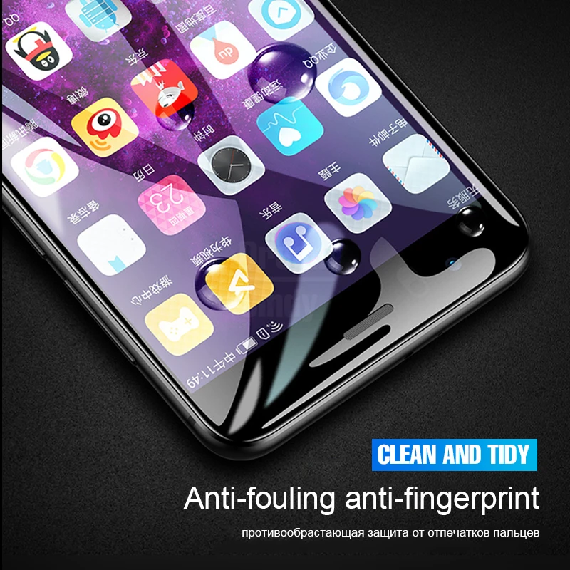 

9D Curved Protective Glass Screen Film On The For Huawei P20 Pro P Smart Plus Tempered Glass For Huawei P20 Lite Protector Film