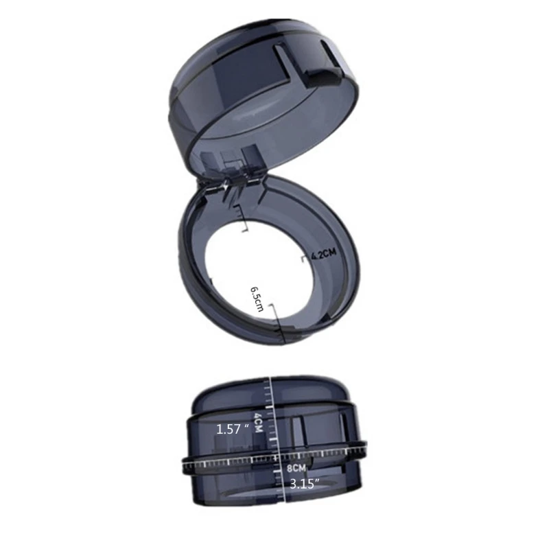 

2 Pcs Baby Safety Oven Lock Lid Gas Stove Knob Covers Home Kitchen Switch Protection Tool for Infant Child Protector
