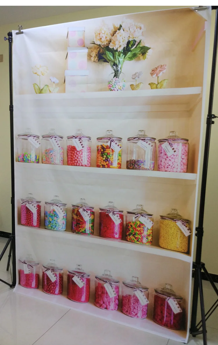 Фон для студийной фотосъемки с изображением кондитерских изделий | Электроника