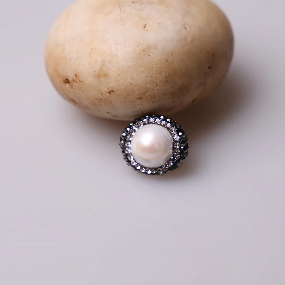 5 шт. соединительные бусины из натурального пресноводного жемчуга|Бусины| |