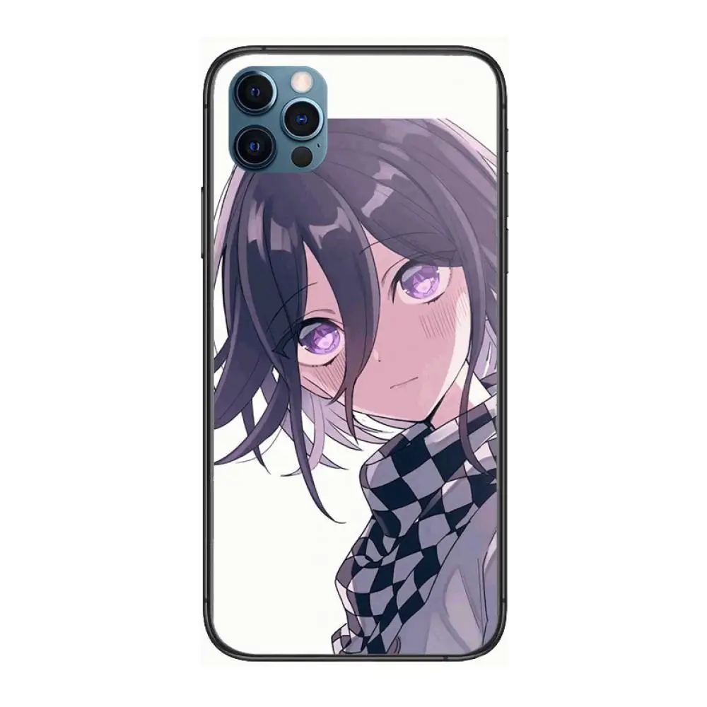 

lovely Games Danganronpa Style Phone Case cover For iphone 12 pro max 11 8 7 6 s XR PLUS X XS SE 2020 mini black cell shell