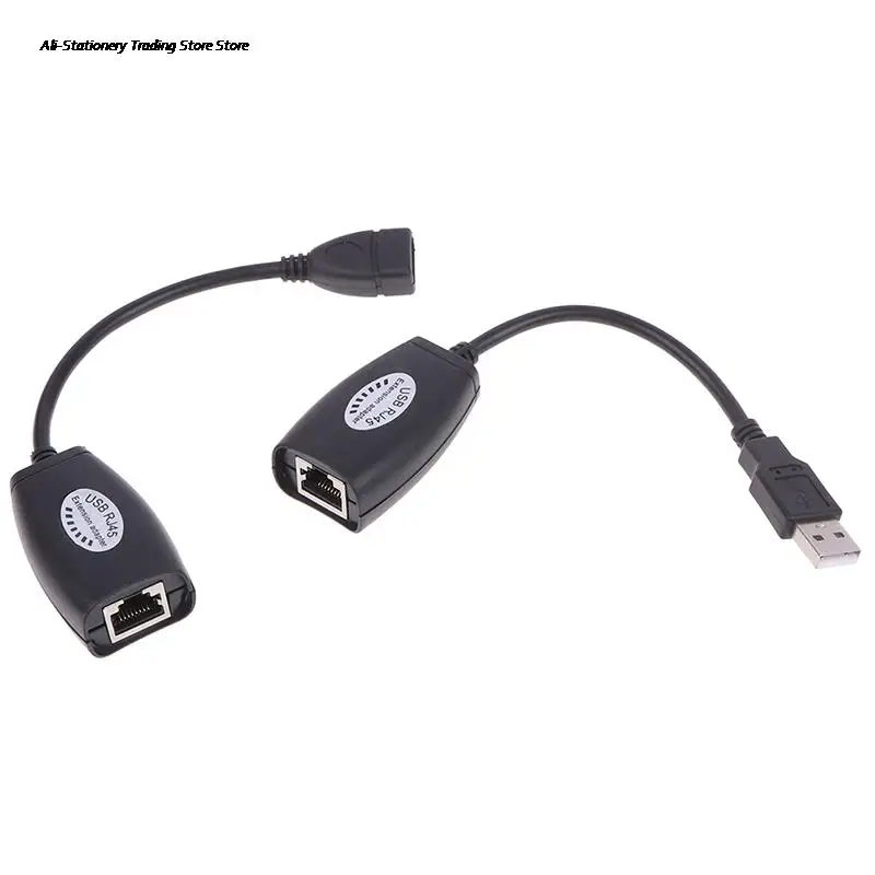 2 шт. удлинитель кабеля с USB на RJ45 RJ 45 | Компьютеры и офис