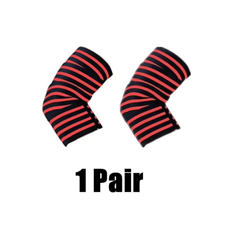 Elbow Support Elastic Bandage Wraps Tennis Volleyball Weightlifting Reduce Pain Prevent Sprain Breathale Protector Straps | Спорт и