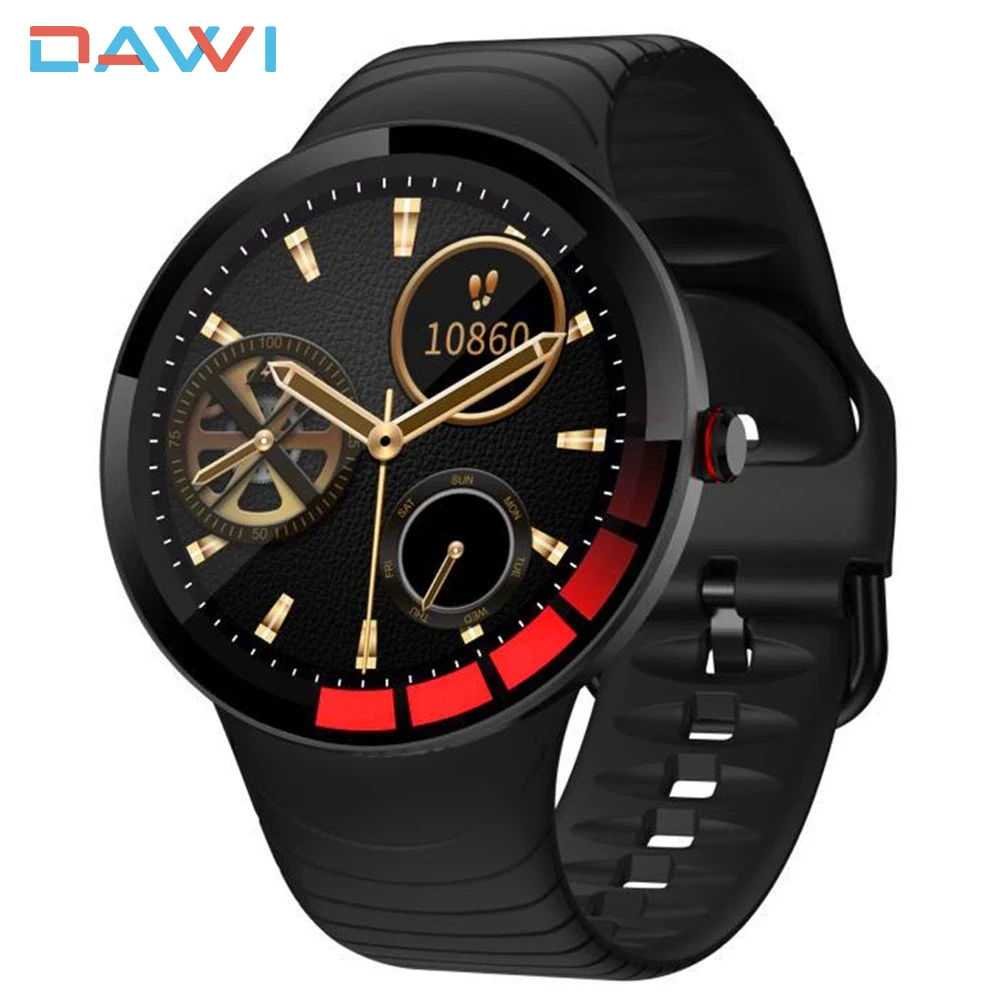

DAWI Smart Watch Weather Display Fitness Tracker Waterproof IP68 Heart Rate Blood Pressure Men Women Sport Bracelet Smartwatch