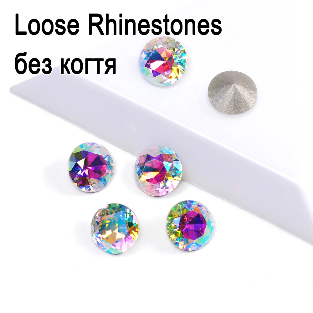 CTPA3bI Shiny Crysta AB Sew On Brilliant Cut Rhinestone High Quality Pointback Crystals Stones For Wedding Dress Clothing Crafts | Дом и сад