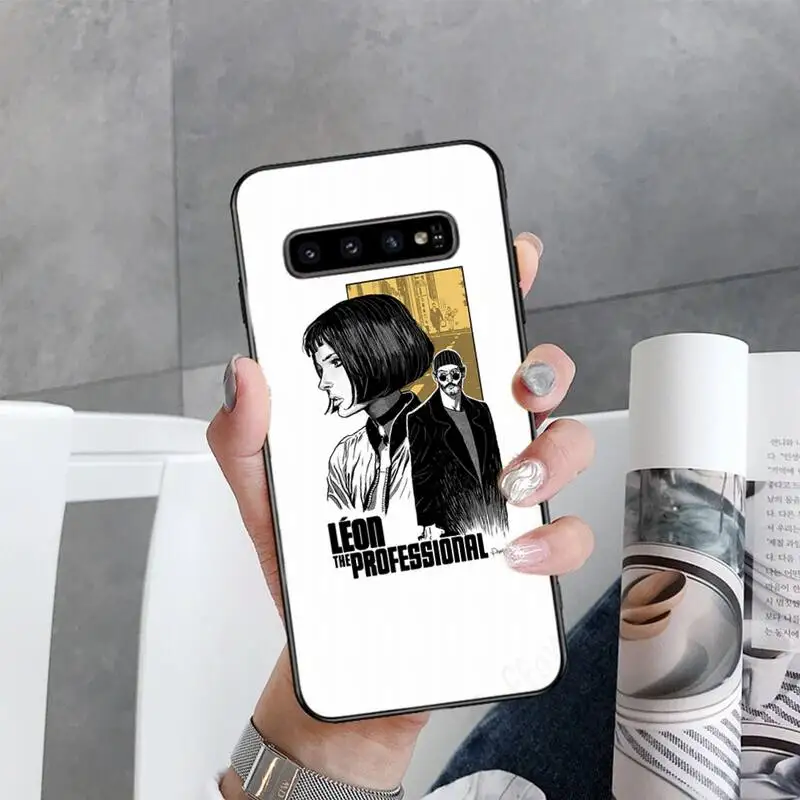 

Leon Uncle Girl Phone Case For Samsung Galaxy S7 S8 S9 S10 S10e S20 s21 s30 plus lite Ultra 5g