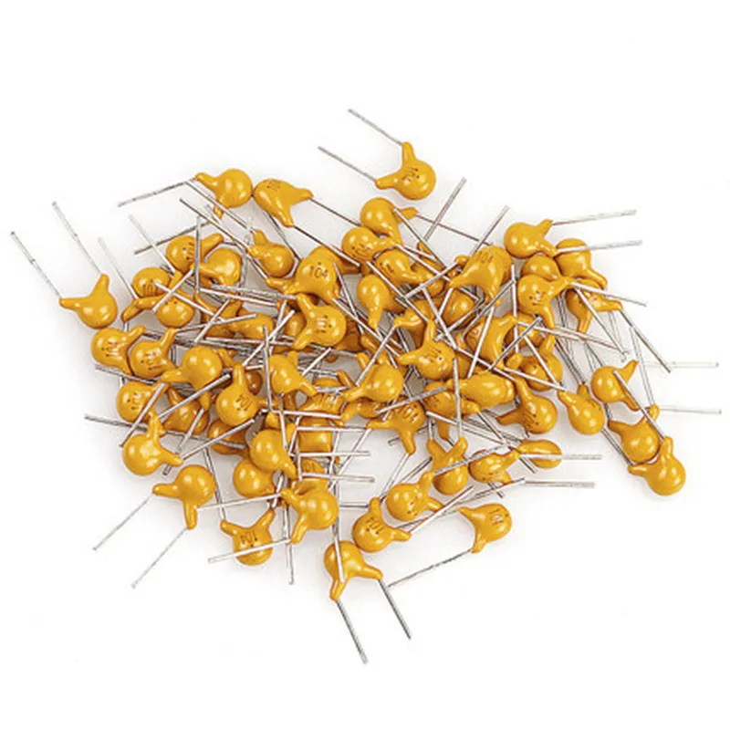 

100pcs Monolithic Ceramic capacitor 10UF 50V 20% 5.08MM 106 50V