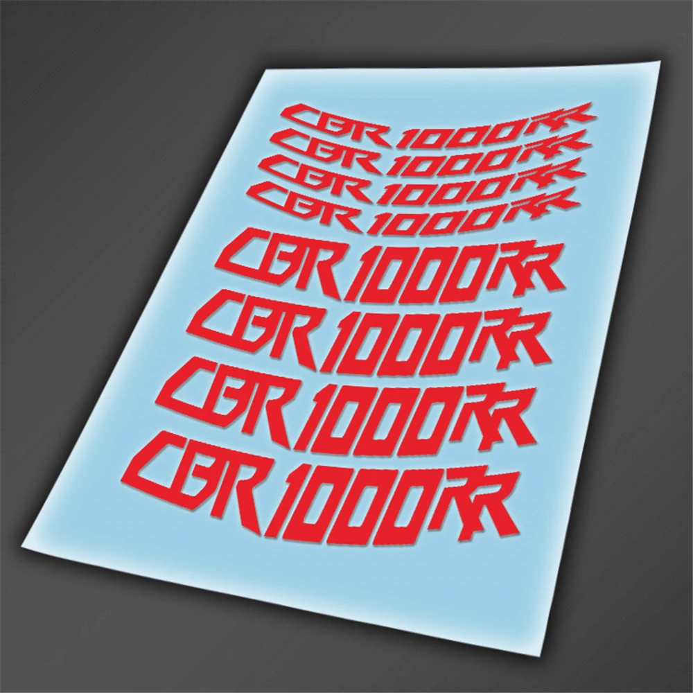 

For Honda CBR1000RR cbr1000rr CBR1000 RR Motorcycle Reflective Wheel Sticker Tire Decoration Protection Decals Rim Logo Stickers