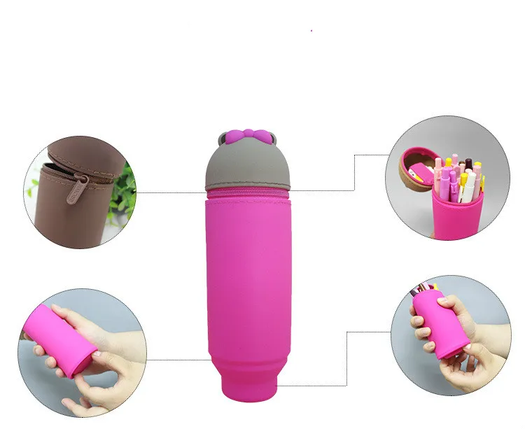 Пенал большой емкости для мальчиков и девочек корейский чехол ручек карандашей школьные