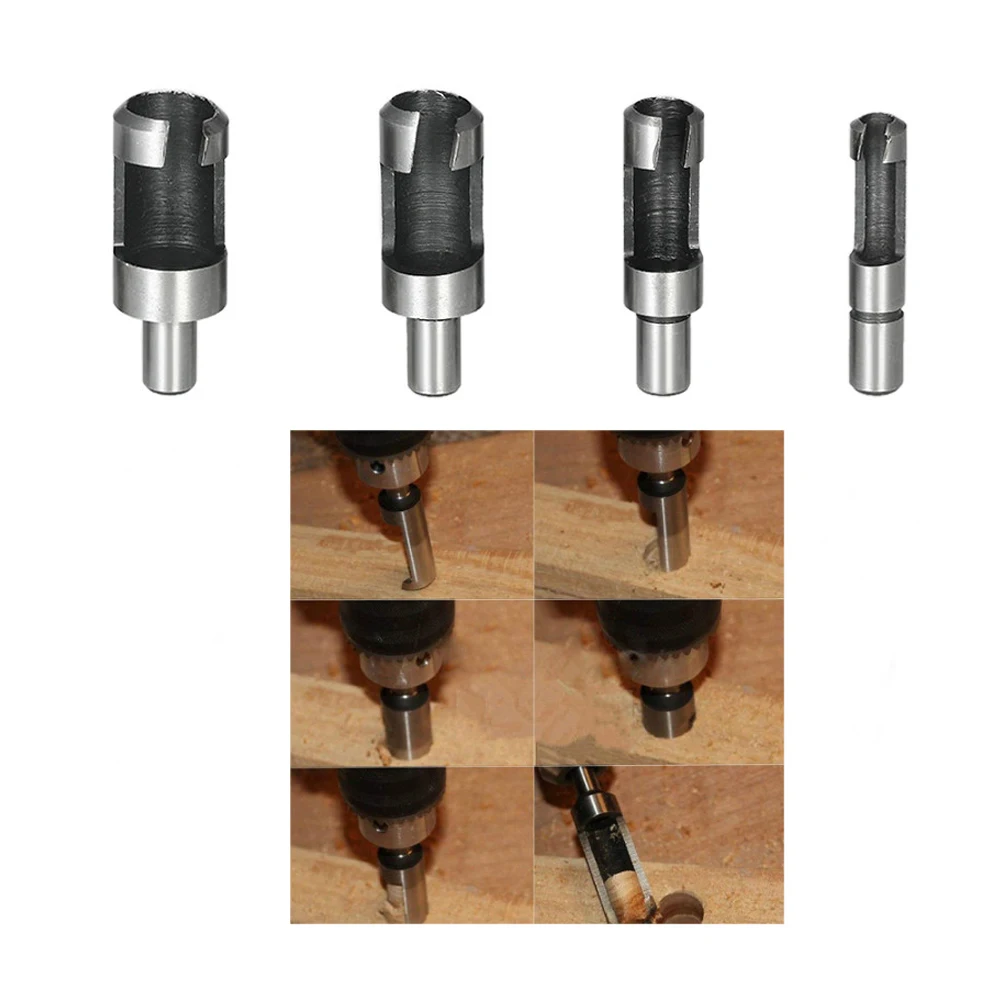 Набор сверл для резки 8 шт./компл. 1/4 &quot3/8" 1/2 &quot5/8" резьба по дереву