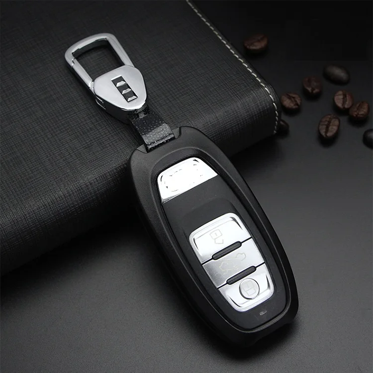Aluminum Alloy car key case cover Key shell For Audi A4L A5 A6L Q3 Q5 Q7 protector | Автомобили и мотоциклы