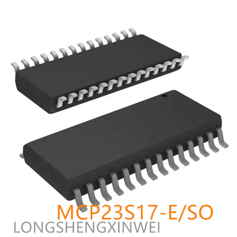 

1PCS MCP23S17-E/SO MCP23S17 23S17-E/SO SOP28 Foot New I/O Extender Chip Patch