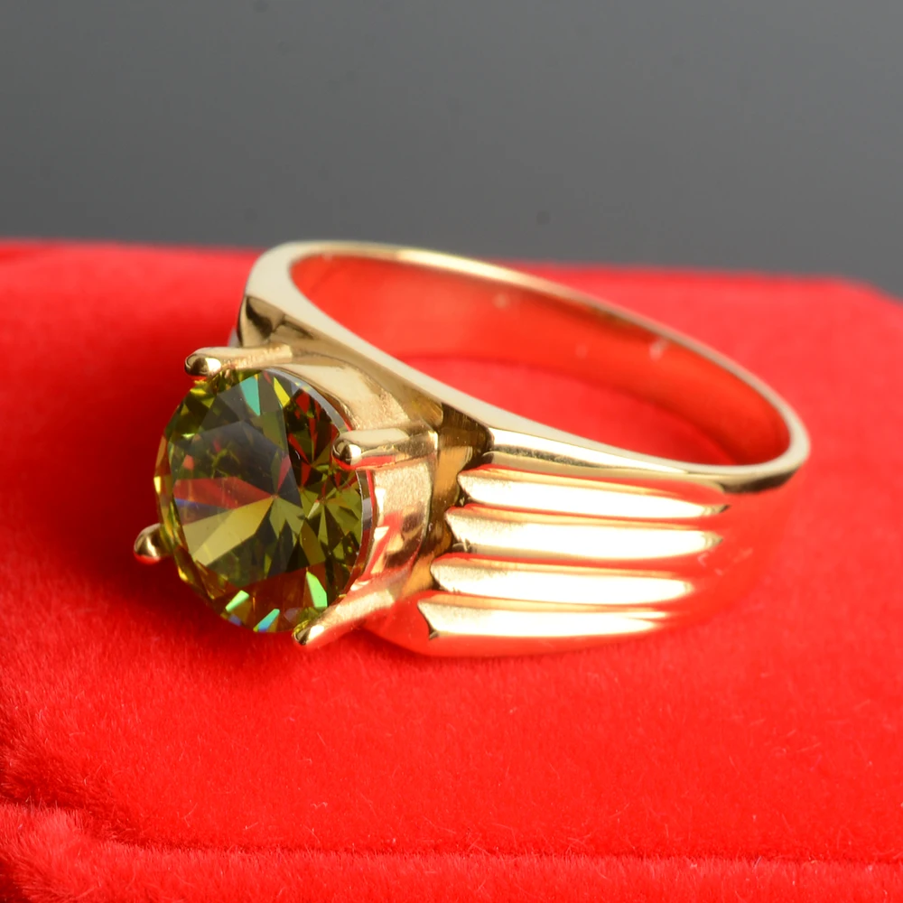 Качественные мужские полупрозрачные винтажные обручальные кольца из