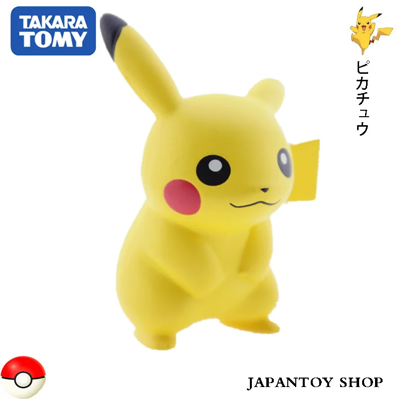 Takara tomy tomica moncolle ex Покемон фигурки Детские игрушки emc01diecas Пикачу модельный