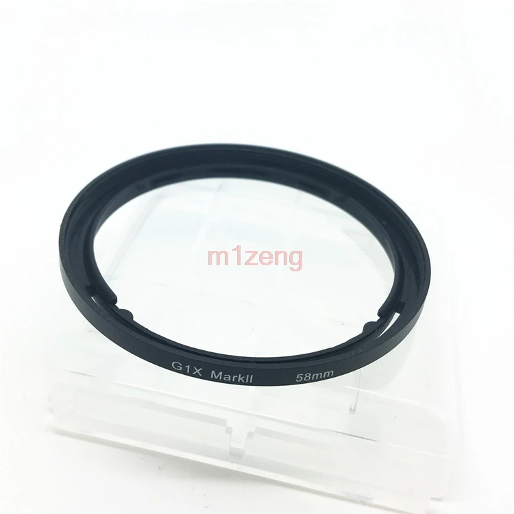FA-DC58E 58mm Lens Filter Adapter Tube Ring for Canon PowerShot G1XII G1XMark II camera uv cpl hood