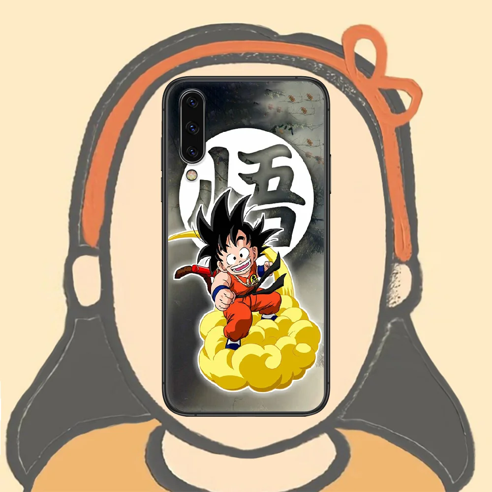 

D-Dragon Ball Goku Phone Case For Samsung Galaxy A 3 5 7 8 10 20 20E 21S 30 30S 40 50 51 70 71 black Funda Pretty Etui 3D Prime