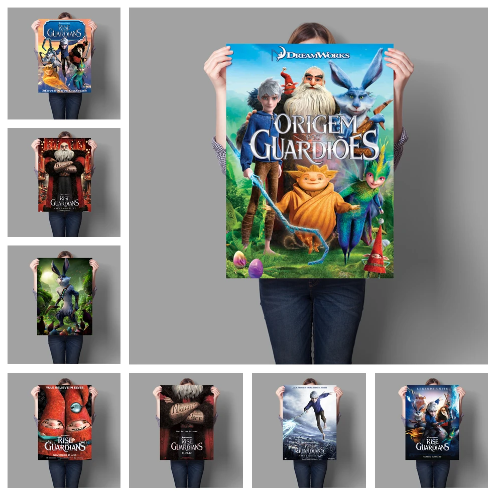 

Rise Of The Guardiansmovies Poster Kids Dormitory Living Room Room Decorative Wall Art Painting Poster Art Decor Canvas Painting