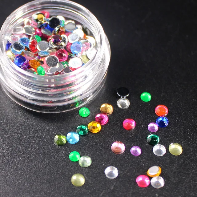 1 шт. кавайные Разноцветные сердца для маникюра профессиональный инструмент