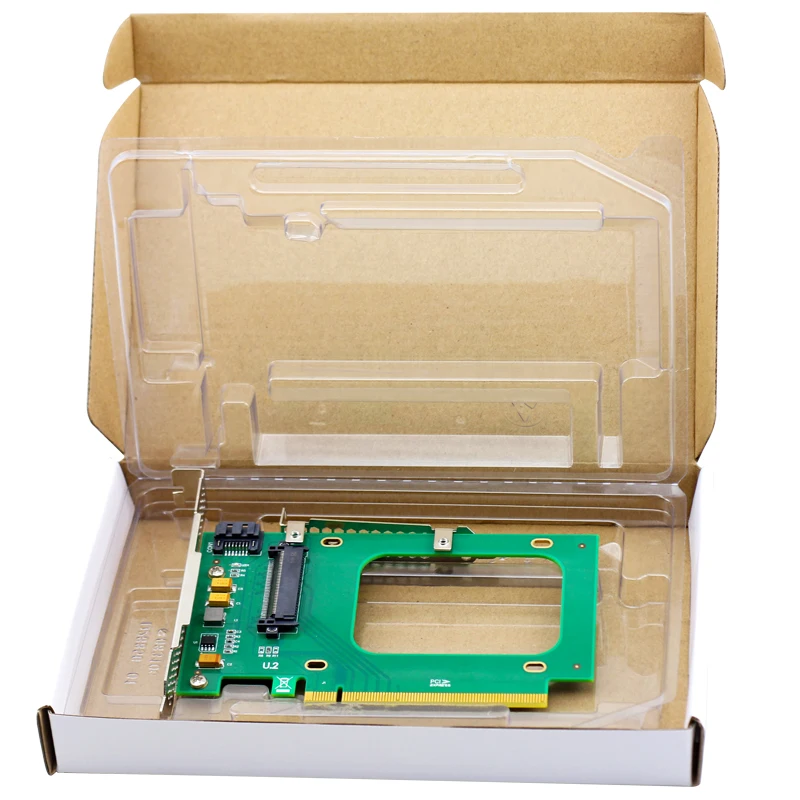 UNICACA ANU2PE16 SFF8639* 1 U.2 PCIe3.0 X16 12 ГБ/сек. U.2 exp rise adapter(поддержка nvme устройства