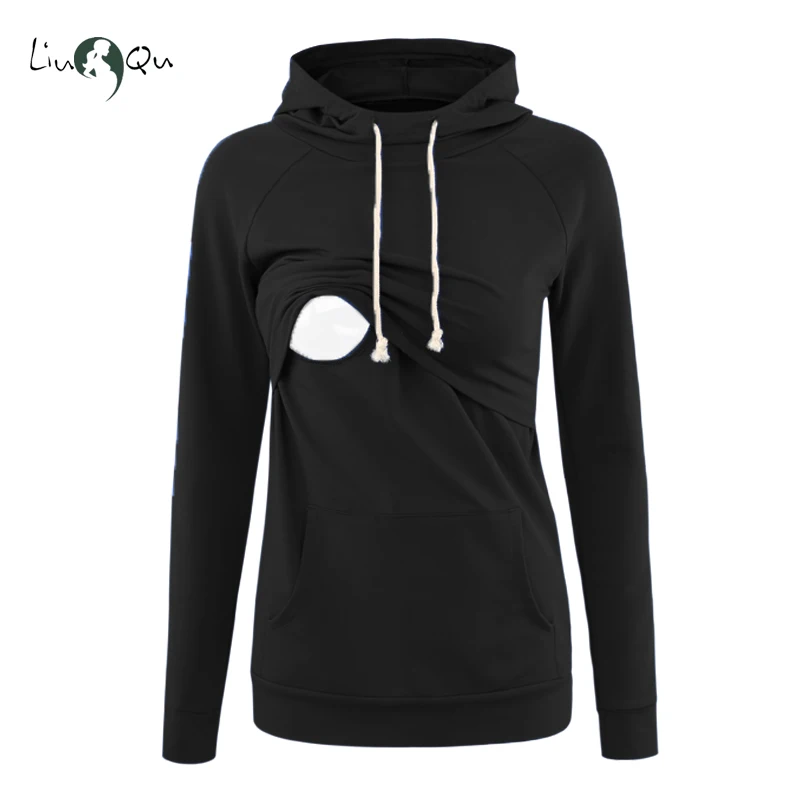 Одежда для беременных свитшот с рукавом реглан Толстовка пуловер грудного