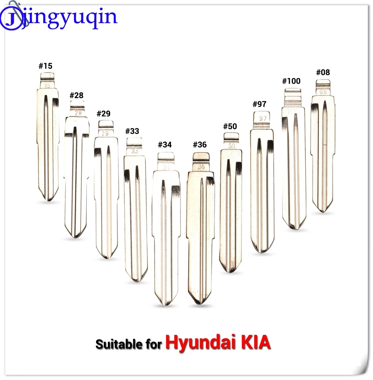 Jingyuqin для Hyundai Tucson Accent Getz Matri Sonata Santa fe Kia HYN14RFH KD флип ключ 08 15 28 29 36 50 97 33 # лезвие