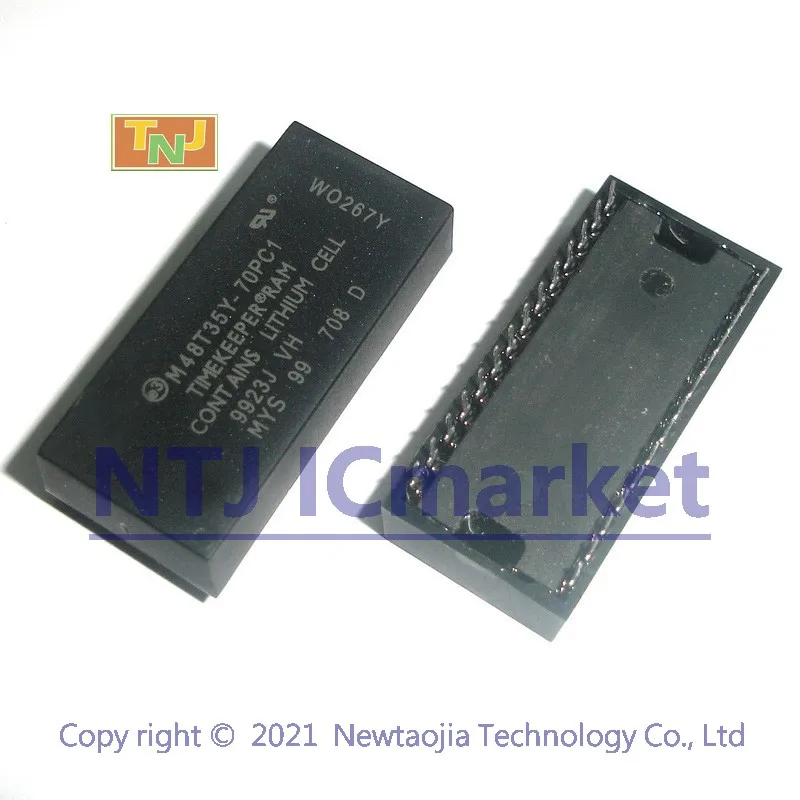 1 шт. M48T35Y-70PC1 DIP 256 кбит 32Kb x8 секундомер SRAM | Электронные компоненты и