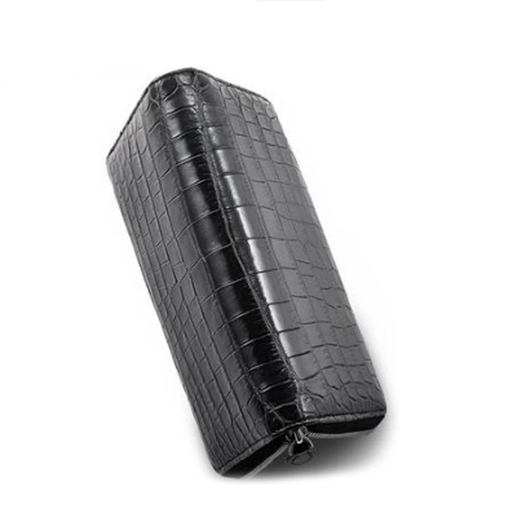 Мужской кошелек Cestbeau из натуральной кожи нильского крокодилового живота длинный