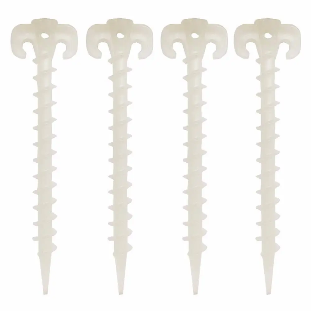 Уличные светящиеся гвозди для палатки навес заземляющие винтовые колышки