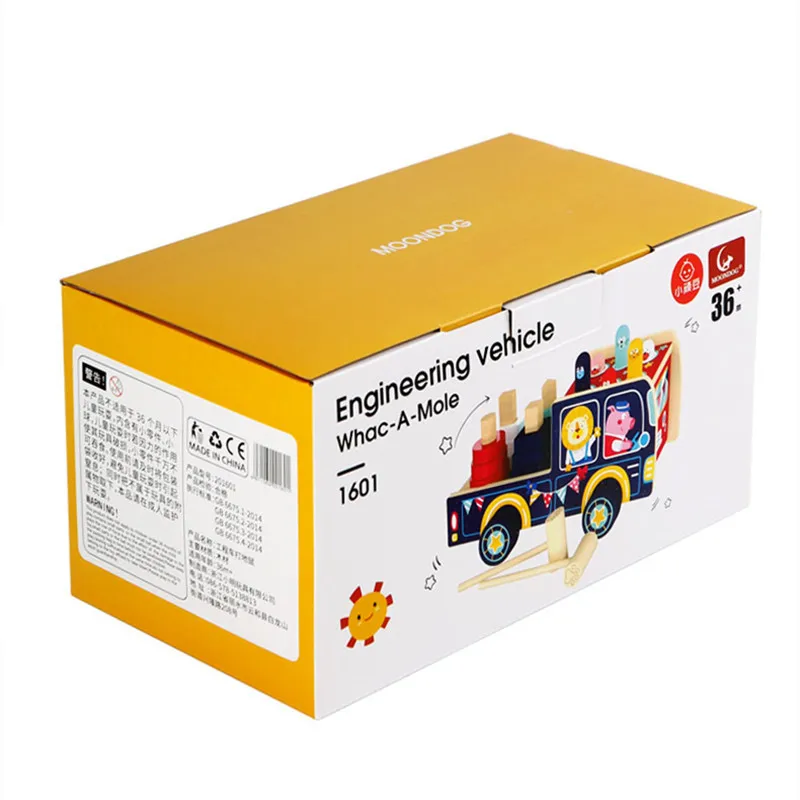 

Children Wooden Toys Pounding Bench Colorful Hammering Gopher Toy Games Baby Blocks Shape Jointed Board Kids Educational Toys