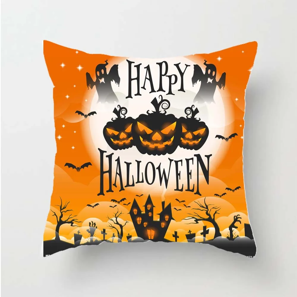 

New Halloween Pillow Set of European and American Festival Home Decoration Pillows Leaning on A Pillow Hardoween Pillow