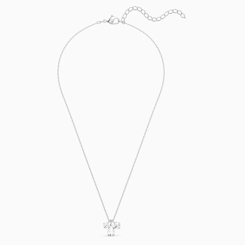 

2020 Fashion SWA New ATTRACT CLUSTER PENDANT Necklace Modern Transparent Water Drop Decoration Crystal Female Romantic Gift