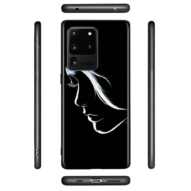 

Cool Hot Girl Art Eye For Samsung Galaxy A01 A11 A12 A21 A31 A41 A42 A51 A71 A91 A32 A52 A72 A02S Phone Case