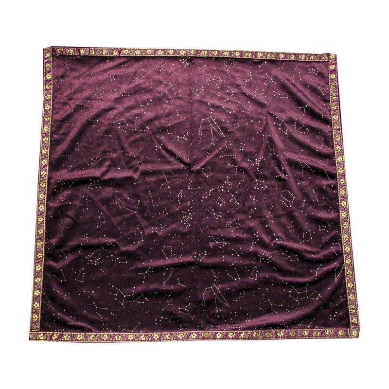

Witch Divination Pendulum Divination Tablecloth Ma-gic Board Game Velvet Ta-rot