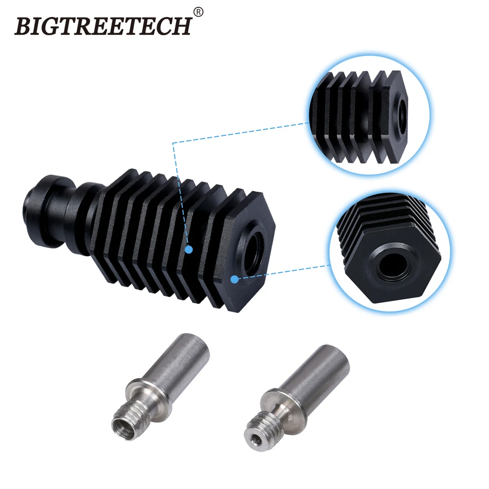 Радиатор E3D V6 шестигранный для 3D принтера детали высокая/низкая