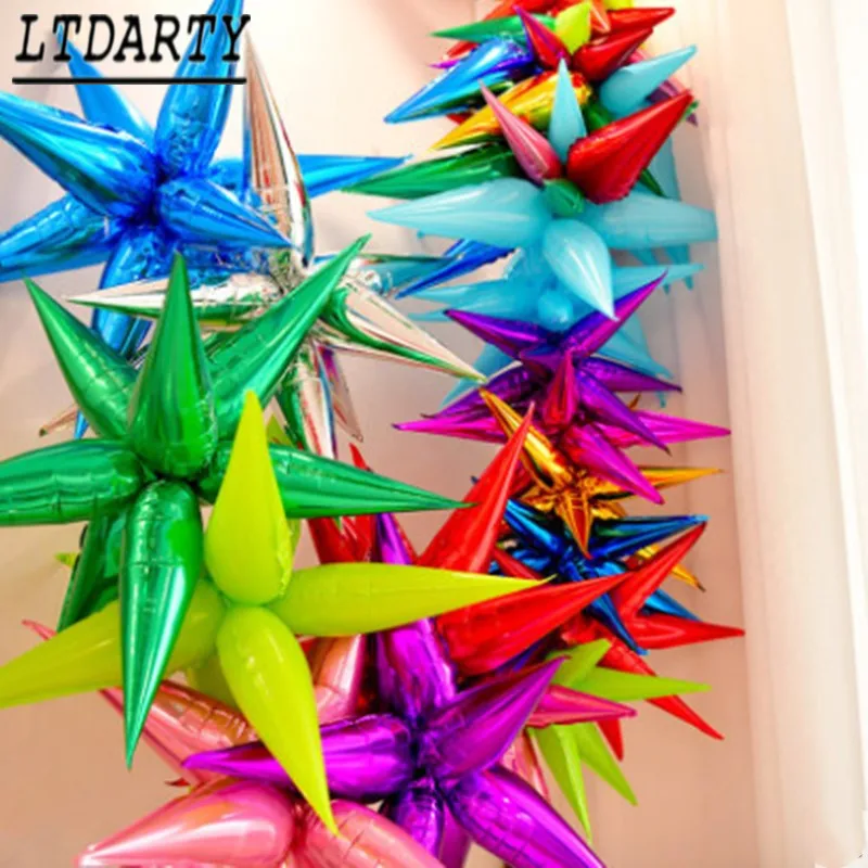12 шт. взрыва Звезда Воздушные шары на день рождения вечерние opening ceremony Свадебные