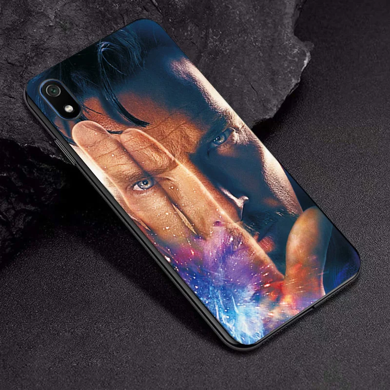 TPUBLK651 Чехол s для Xiaomi Redmi 7 силиконовый чехол для телефона Marvel Hero чехол "Железный человек" черный чехол из ТПУ для Xiaomi Redmi 7A 7 A Note 7 Fundas чехол - Цвет: TPUBLK651