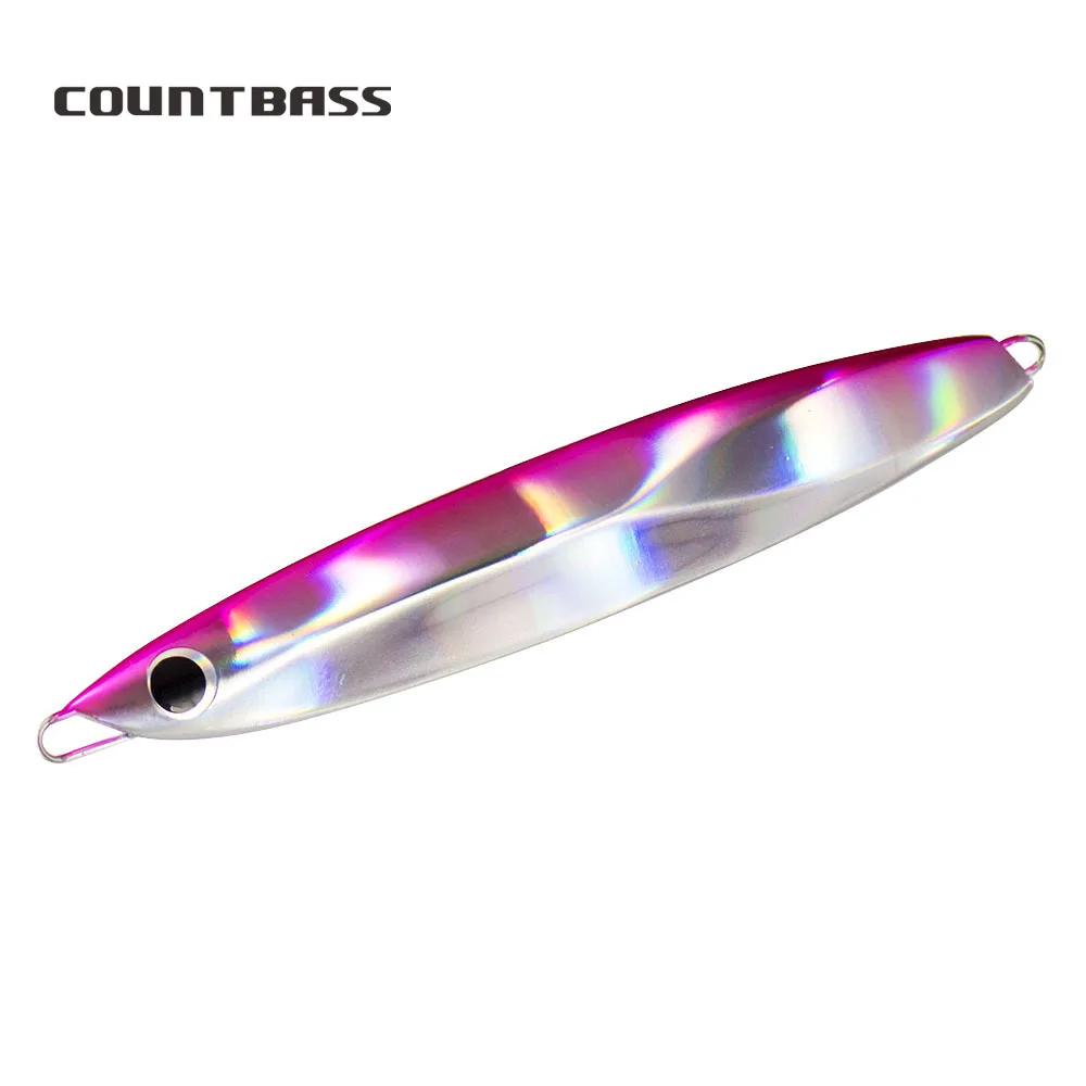 

Countbass Jigging Fishing Lures 60g 80g 100g 120g 150g, Saltwater Slide Jigs Leurre Metal Fish Bait Snapper Lure