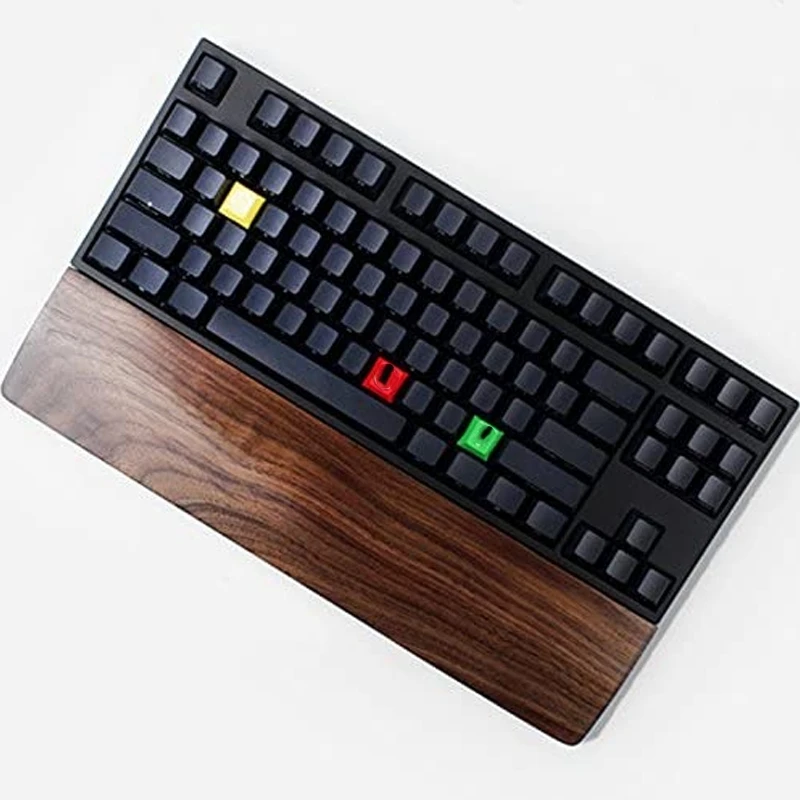 Creative Mechanical Keyboard Holder Solid Wooden Hand Pad Wrist Palm Rest For104-Key | Компьютеры и офис